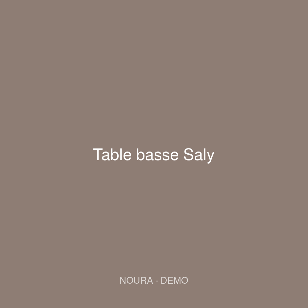 Table basse Saly